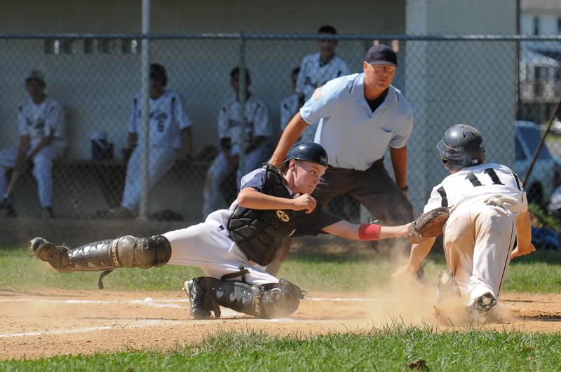 Play at homeplate